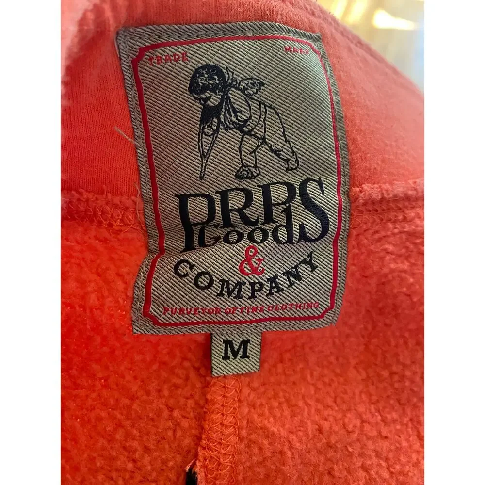PRPS coral bleached sweat shorts men’s size M